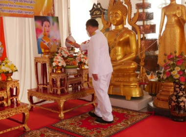 ร่วมพิธีถวายภัตตาหารพระราชทานของพระบาทสมเด็จพระเจ้าอยู่หัวแด่พระภิกษุ สามเณร ในการสอบบาลีสนามหลวง ... พารามิเตอร์รูปภาพ 1