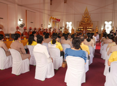 ร่วมพิธีถวายภัตตาหารพระราชทานของพระบาทสมเด็จพระเจ้าอยู่หัวแด่พระภิกษุ สามเณร ในการสอบบาลีสนามหลวง ... พารามิเตอร์รูปภาพ 5