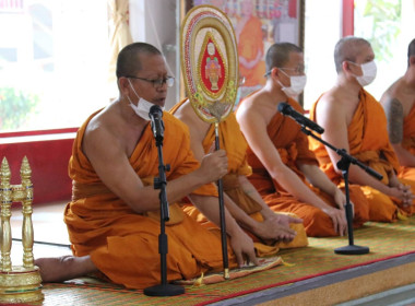 กิจกรรมทำบุญตักบาตรโครงการเข้าวัดปฏิบัติธรรมวันธรรมสวนะ พารามิเตอร์รูปภาพ 5