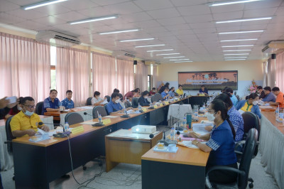 ผอ.กพส.ประชุมตรวจติดตามผลการดำเนินงานตามแผนการตรวจราชการและการขับเคลื่อนแบบบูรณาการ ... พารามิเตอร์รูปภาพ 1