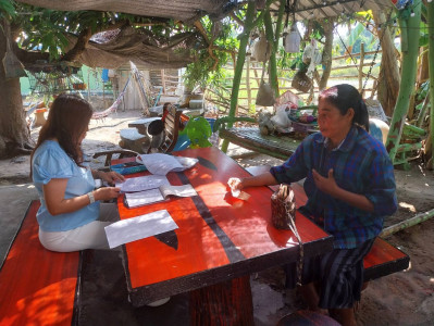 กสส.3 ลงพื้นที่ติดตามหนี้สินจากลูกหนี้ ... พารามิเตอร์รูปภาพ 1