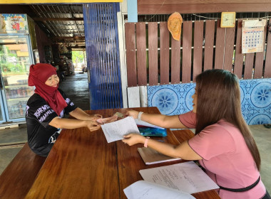 กสส.3 ลงพื้นที่ติดตามหนี้สินจากลูกหนี้ ... พารามิเตอร์รูปภาพ 3