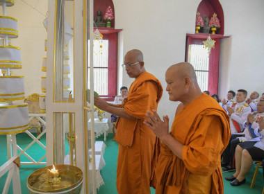 พิธีเวียนเทียนสมโภชน้ำพระพุทธมนต์ศักดิ์สิทธิ์ ... พารามิเตอร์รูปภาพ 1