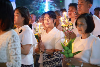 สหกรณ์จังหวัดชัยนาทร่วมพิธีเวียนเทียนเนื่องในวันมาฆบูชา ... พารามิเตอร์รูปภาพ 1