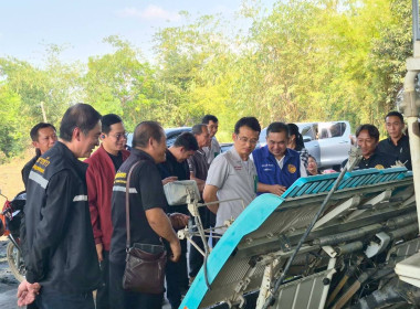 ผู้ว่าราชการจังหวัดชัยนาทพร้อมคณะลงพื้นที่ตรวจเยี่ยมกลุ่มผู้ผลิตเมล็ดพันธุ์ข้าวในพื้นที่ตำบลท่าชัย ... พารามิเตอร์รูปภาพ 9